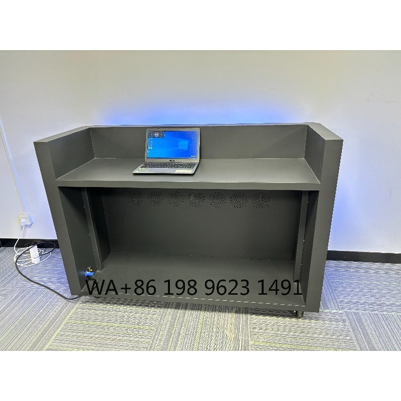 Portable DJ Booth Facade LED V - Event Party Dj recension och pris