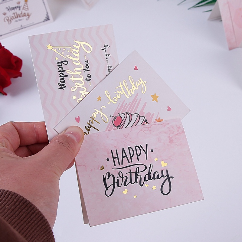 100pcs Golden stamping Happy b - Party Event Supplier recension och pris