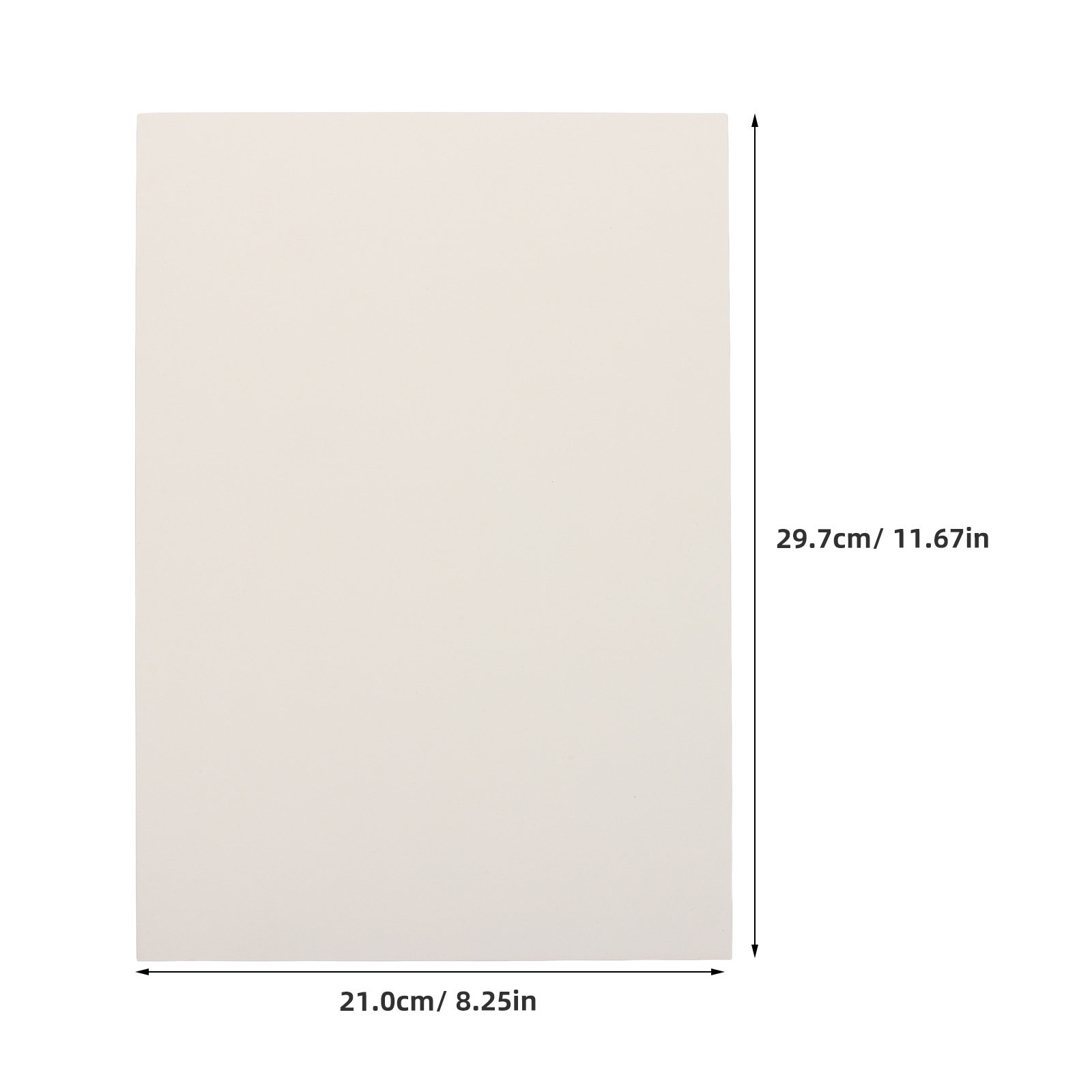 100Pcs A4 Ivory Cream Cardstoc - Papercraft Supply Invitation recension och pris