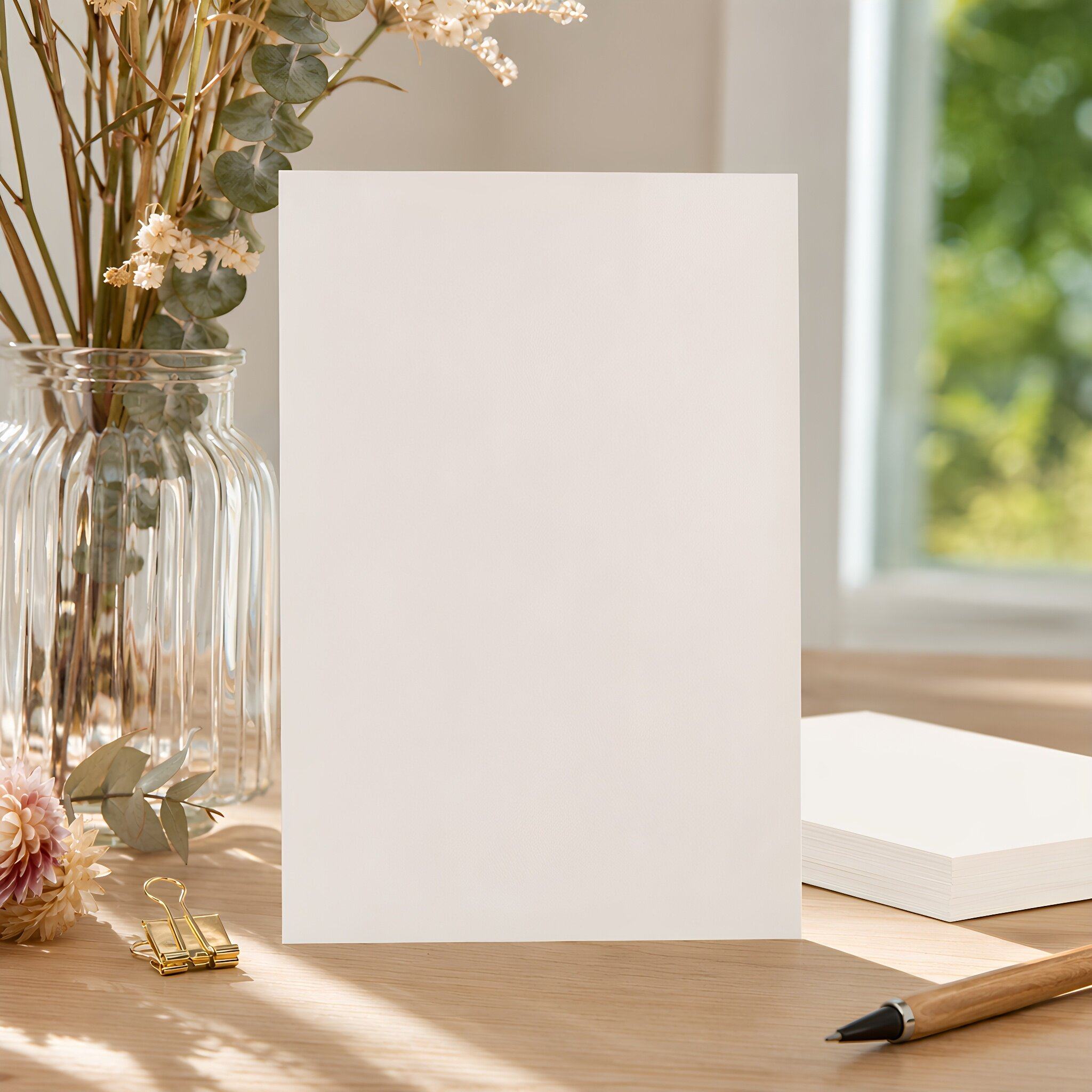 100Pcs A4 Ivory Cream Cardstoc - Papercraft Supply Invitation recension och pris