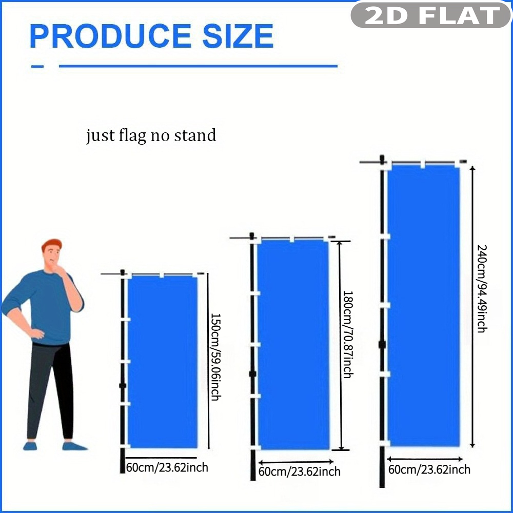 1pc 2D FLAT Custom Nobori Flag - Eve Party recension och pris