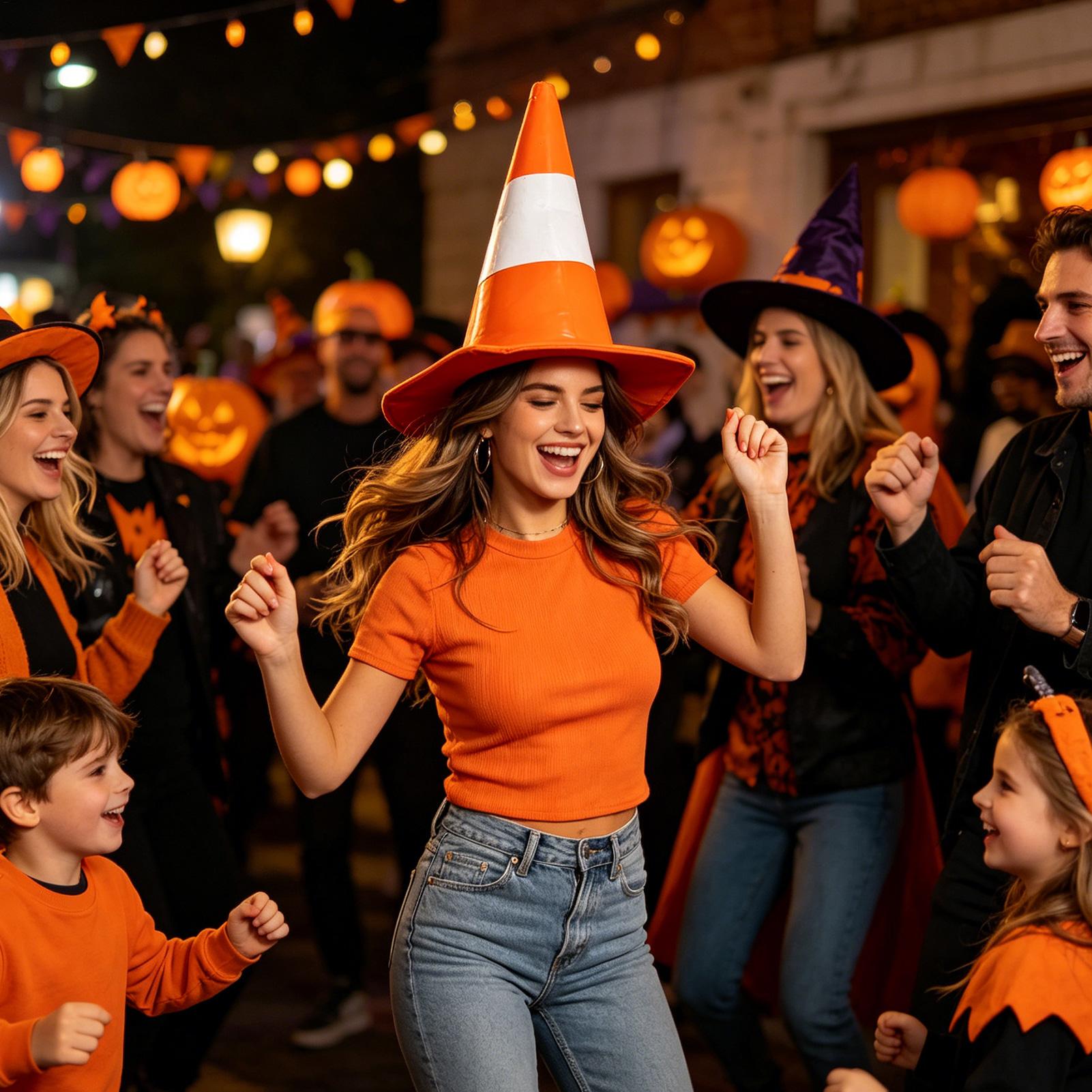 Felt Cone Hat Novelty Traffic  - Party Hat Cone recension och pris