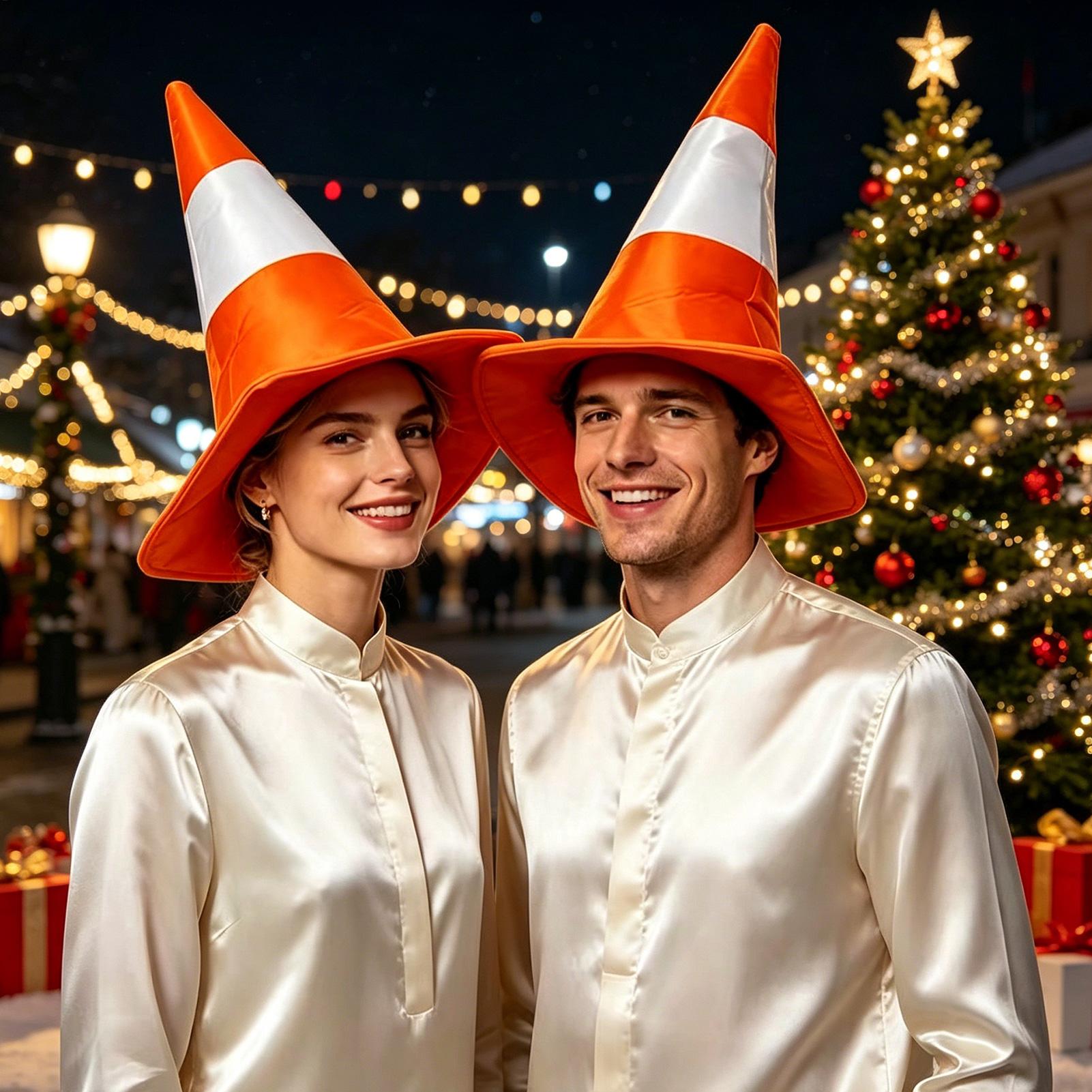 Felt Cone Hat Novelty Traffic  - Party Hat Cone recension och pris