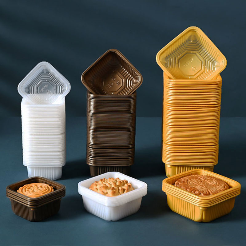 100pcs Mooncake Plastic Tray P - Event Party Box recension och pris
