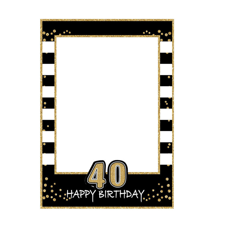 1 16 18 21 30 35 40 50 60 Birt - Photo Booth Frame recension och pris
