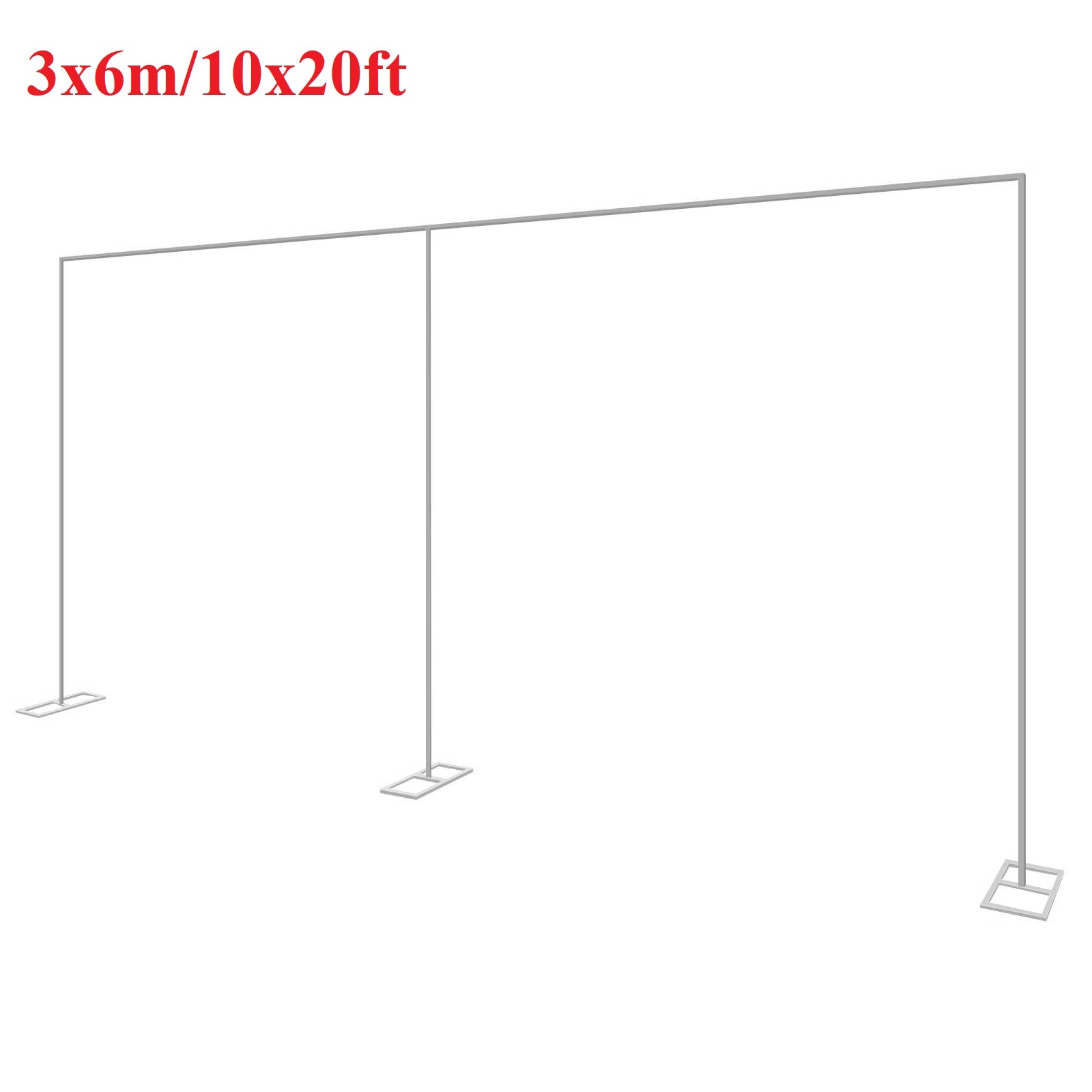 3x6m/10x20ft Metal Wedding Arc - Photo Booth Frame recension och pris