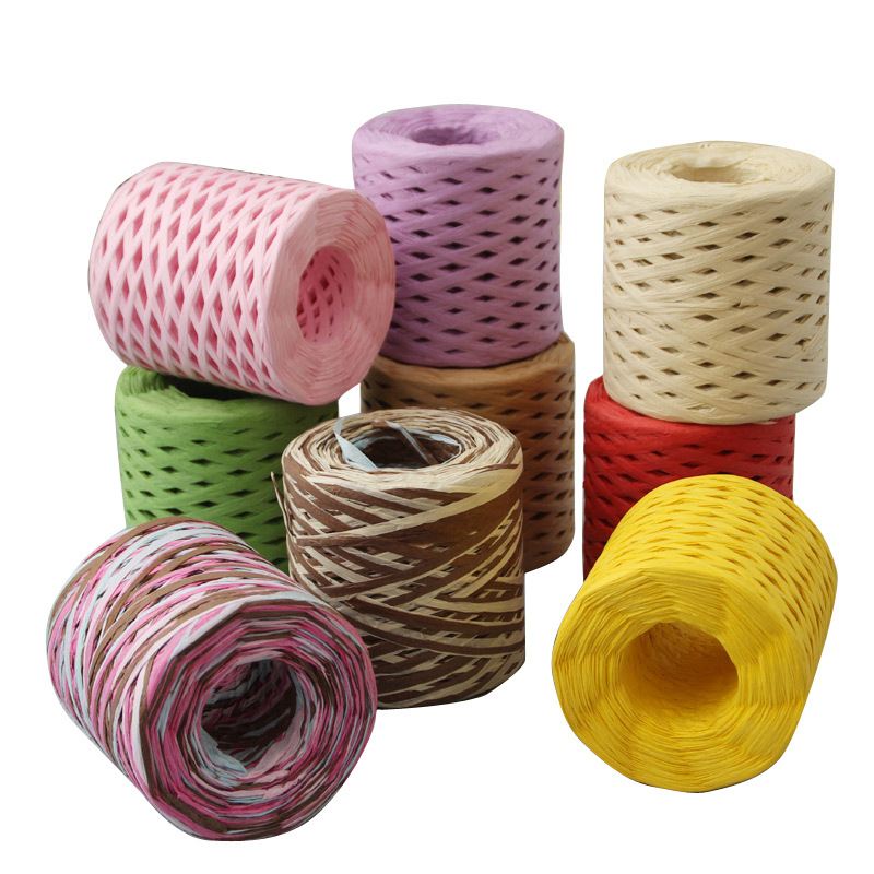 200m Raffia Yarn Rope Ribbon N - Papercraft Supply Ribbon recension och pris