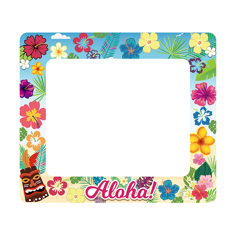 1pc Hawaiian Aloha Theme Infla - Photo Booth Frame recension och pris