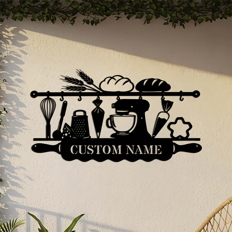 Personalized Kitchen Iron Wall - Event Supplies recension och pris