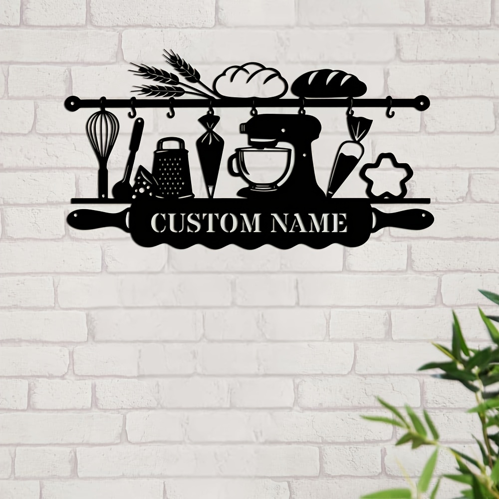 Personalized Kitchen Iron Wall - Event Supplies recension och pris