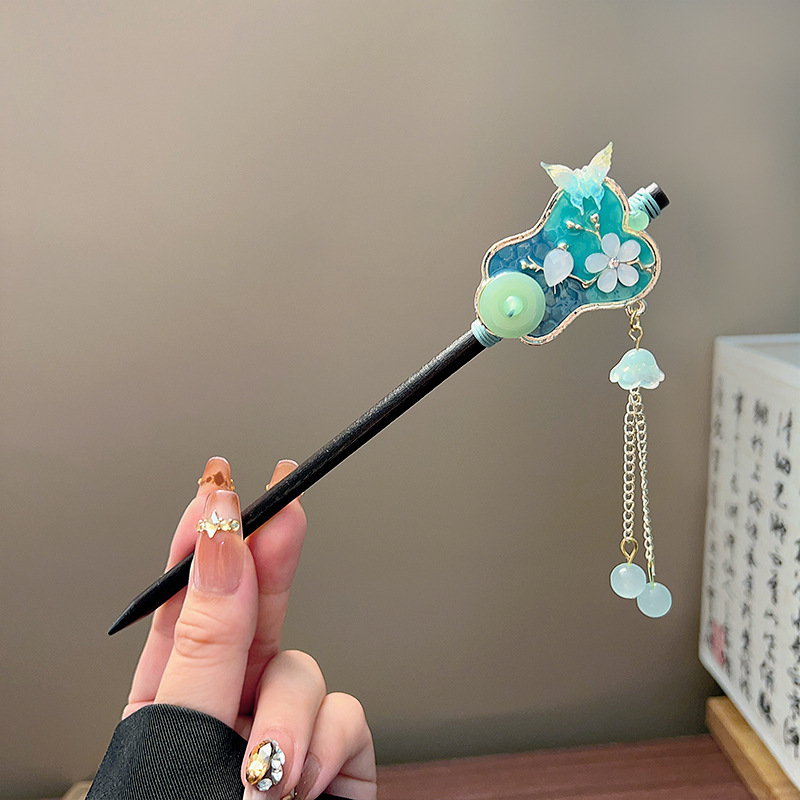 Classic Tassel Hair Stick Blac - Event Suppliers recension och pris