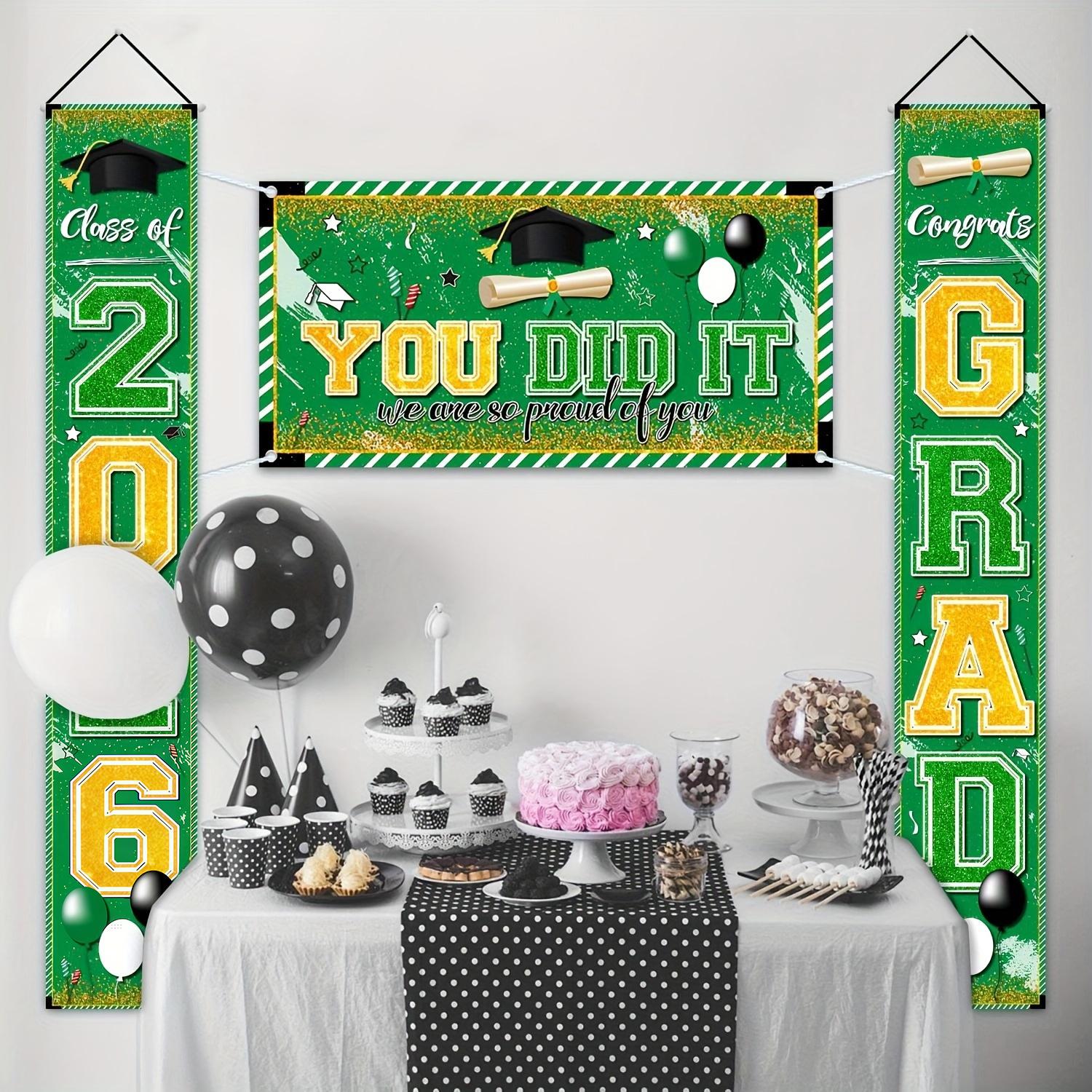 Congrat Class of 2026 Graduati - Party Banner Gold recension och pris