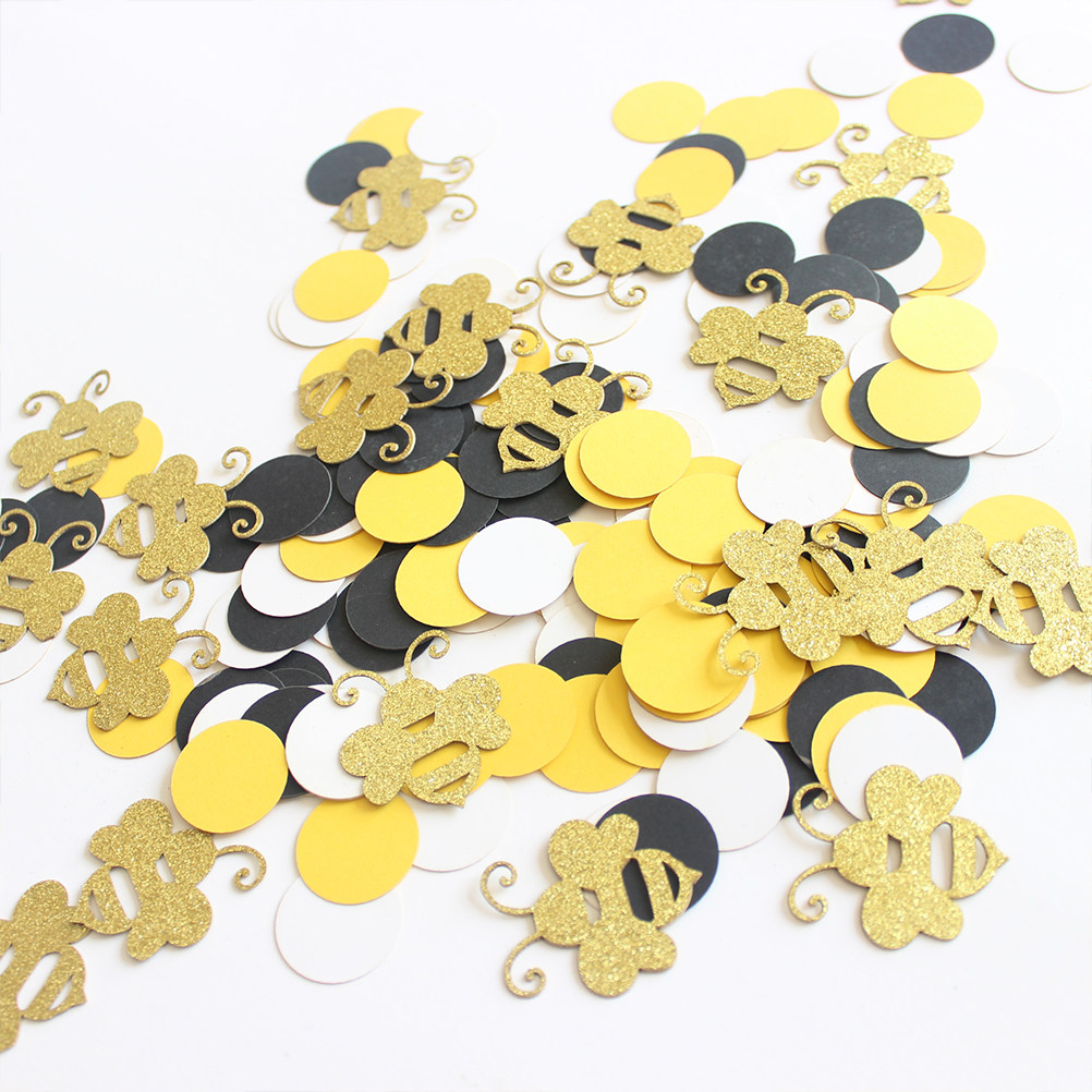 1Set Cartoon Bee Paper Scrap R - Papercraft Supply Confetti recension och pris