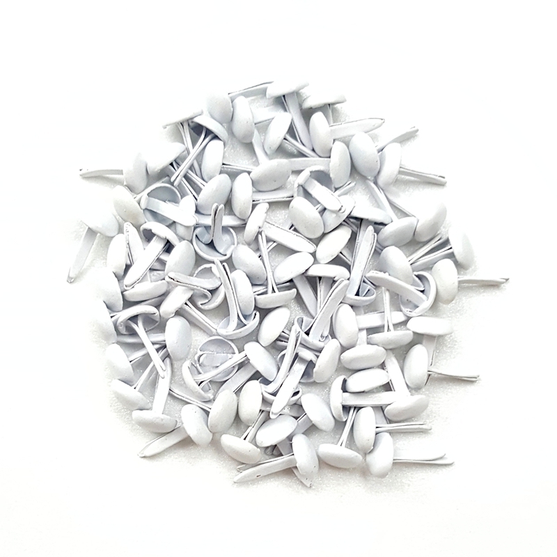 500pcs 5mm White Metal Brads f - Papercraft Supply Invitation recension och pris