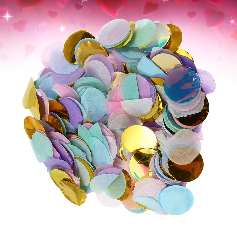 1Pack 50G Elegant Round Paper  - Papercraft Supply Confetti recension och pris