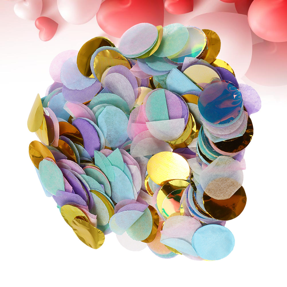 1Pack 50G Elegant Round Paper  - Papercraft Supply Confetti recension och pris