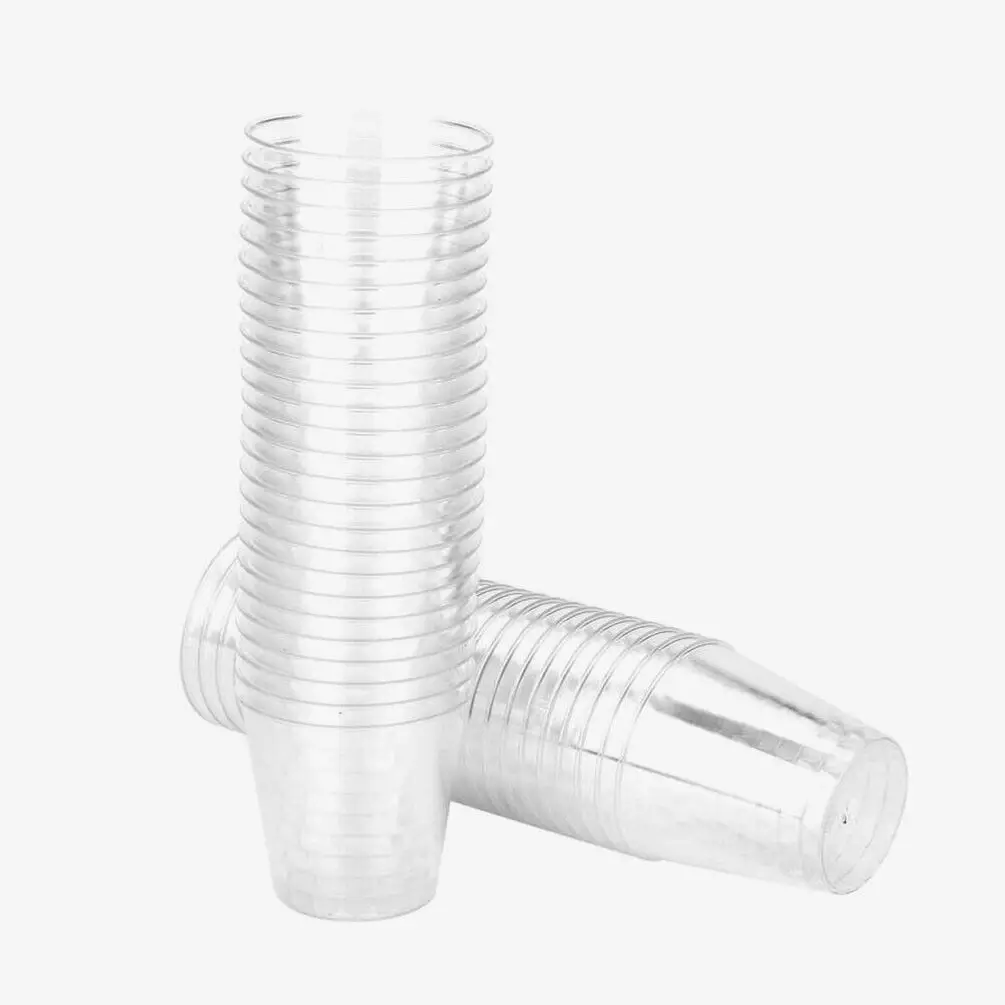 35ml 50 X Clear Plastic Jelly  - Plastic Cup 50Pcs recension och pris