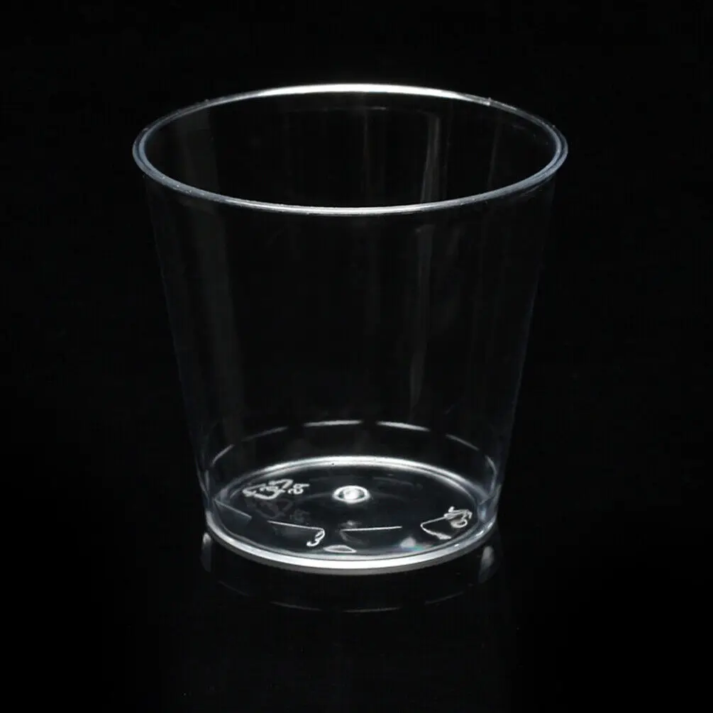35ml 50 X Clear Plastic Jelly  - Plastic Cup 50Pcs recension och pris